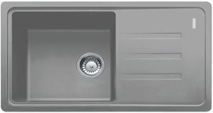 FRANKE MALTA BSG 611-78/39 fragranitový drez 780x435 mm, otočný, odkvapkávač, sivý kameň