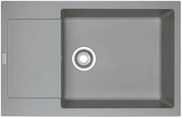FRANKE MARIS MRG 611-78 BB fragranitový drez 780x500 mm, otočný, odkvapkávač, šedý kameň