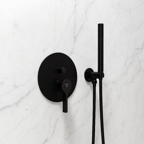STEINBERG 280 vaňová podomietková batéria, s prepínačom, matt black 280 2103 3 S Obrázek - fotka