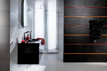 RAKO FASHION dekor 30x60cm čierna DDFSE624 Obrázek - fotka