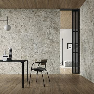 ARIOSTEA FRAGMENTA dlažba 60x120cm, grigio luminoso soft P612618 Obrázek - fotka