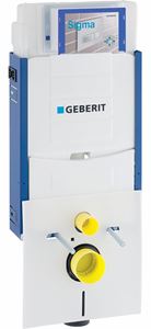 GEBERIT KOMBIFIX montážny prvok pre WC 108 cm, so splachovacou nádržkou Sigma 12 cm