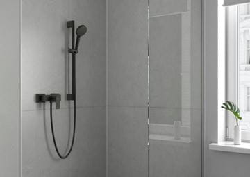HANSGROHE VERNIS BLEND 100 VARIO 2JET sprchová súprava 3-dielna, ručná sprcha pr. 100 mm, 2 prúdy, tyč, hadica, matná čierna 26422670 Obrázek - fotka