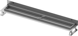 TECE DRAINLINE sprchový žľab 700 mm, k stene, bez odtoku, bez roštu, nerez oceľ