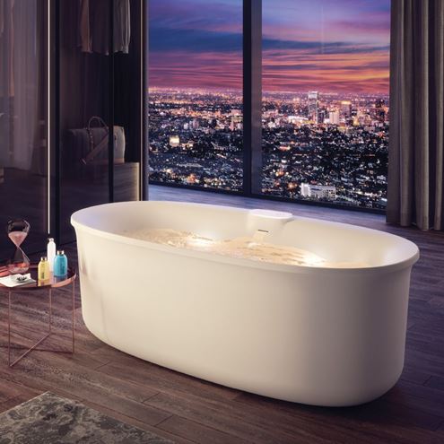 JACUZZI ARGA voľne stojaca vaňa 175x85 cm, hydromasážna, s nožičkami, akrylát ARG106C0118 Obrázek - fotka