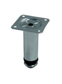DŘEVOJAS BASIC noha k nábytku 100mm, plast/chróm
