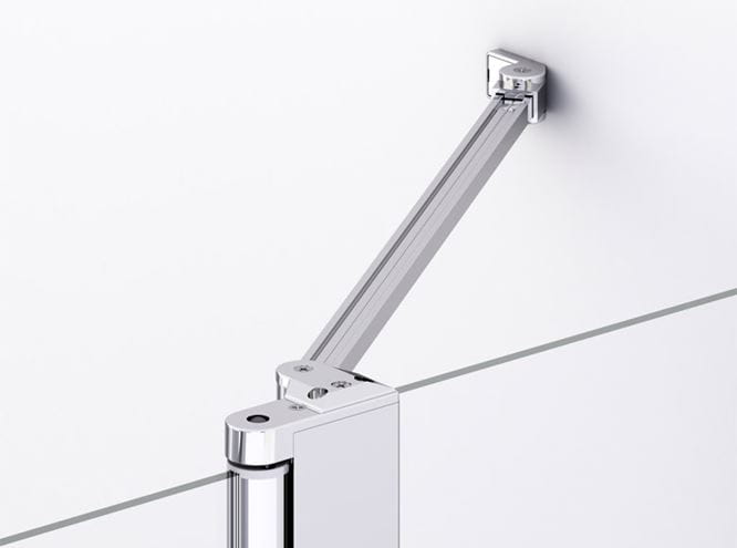 RONAL DIVERA D22ERB sprchový kút 90x90 cm, R550, krídlové dvere, sklo, aluchrom/Screen D22ERB 55 090 50 87 Obrázek - fotka
