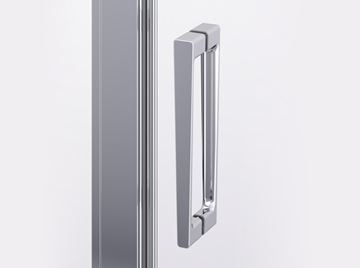RONAL DIVERA D22SRB sprchový kút 90x90 cm, R550, posuvné dvere, sklo, aluchrom/Screen D22SRB 55 090 50 87 Obrázek - fotka