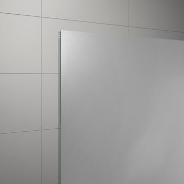 RONAL DIVERA D22SRB sprchový kút 90x90 cm, R550, posuvné dvere, sklo, aluchrom/Screen D22SRB 55 090 50 87 Obrázek - fotka
