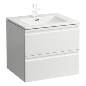 LAUFEN PRO S skrinka s umývadlom 60x50x54, 5 cm, 2 zásuvky, lesklá biela