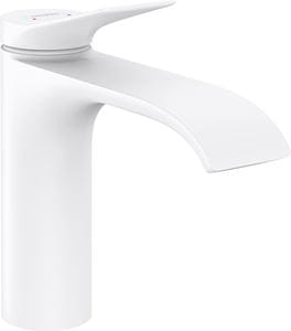 HANSGROHE VIVENIS umývadlová stojanková batéria, EcoSmart, matná biela