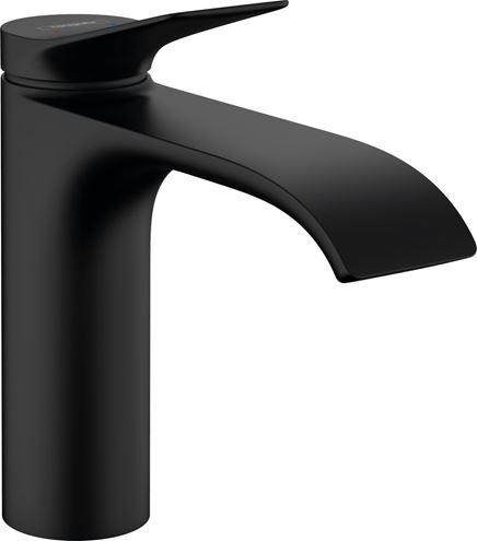 HANSGROHE VIVENIS umývadlová stojanková batéria, s odtokovou súpravou, EcoSmart, matná čierna 75020670 Obrázek - Hlavní obrázek