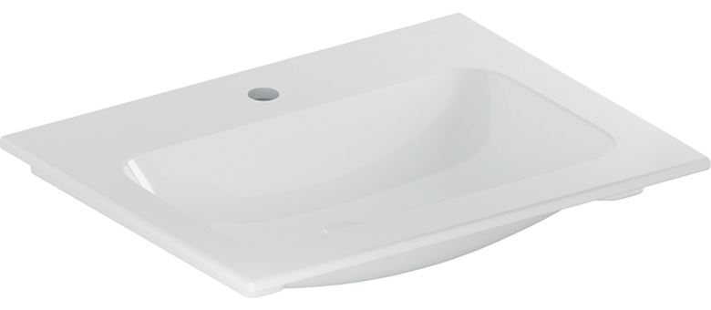 GEBERIT ICON umývadlo 60 cm, s otvorom pre batériu, bez prepadu 501.843.00.1 Obrázek - Hlavní obrázek