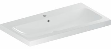 GEBERIT ICON LIGHT umývadlo 90 cm, s otvorom pre batériu a prepadom