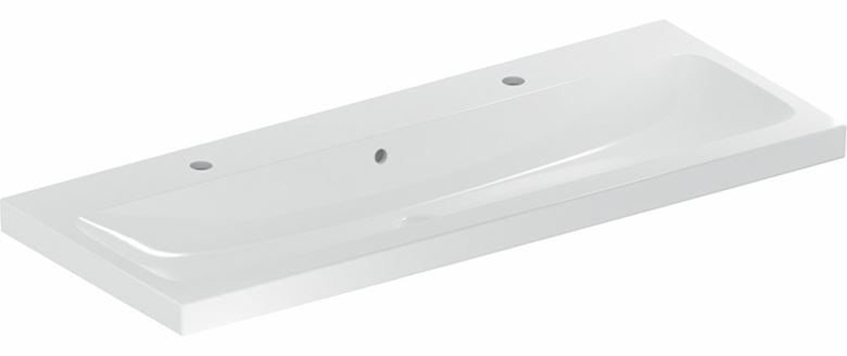 GEBERIT ICON LIGHT umývadlo 120 cm, s 2 otvormi pre batérie a prepadom 501.837.00.1 Obrázek - Hlavní obrázek