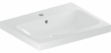 GEBERIT ICON LIGHT umývadlo 60 cm, s otvorom pre batériu a prepadom