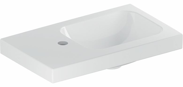 GEBERIT ICON LIGHT umývadielko 53 cm, s otvorom pre batériu vľavo, bez prepadu 501.833.00.1 Obrázek - Hlavní obrázek