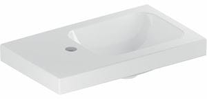 GEBERIT ICON LIGHT umývadielko 53 cm, s otvorom pre batériu vľavo, bez prepadu