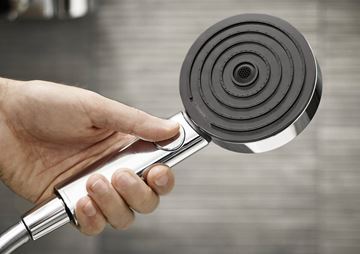 HANSGROHE PULSIFY SELECT S 3JET ručná sprcha pr. 105 mm, 3 prúdy, Activation, matná čierna 24100670 Obrázek - fotka