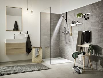 HANSGROHE PULSIFY SELECT S 3JET sprchová súprava 3-dielna, ručná sprcha pr. 105 mm, Relaxation 3 prúdy, hadica, držiak, chróm 24302000 Obrázek - fotka