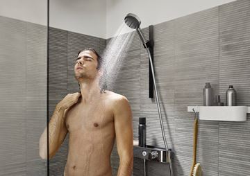 HANSGROHE PULSIFY SELECT S 3JET sprchová súprava 3-dielna, ručná sprcha pr. 105 mm, Relaxation 3 prúdy, hadica, držiak, chróm 24302000 Obrázek - fotka