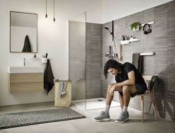 HANSGROHE PULSIFY SELECT S 3JET sprchová súprava 3-dielna, ručná sprcha pr. 105 mm, Relaxation 3 prúdy, hadica, držiak, chróm 24302000 Obrázek - fotka