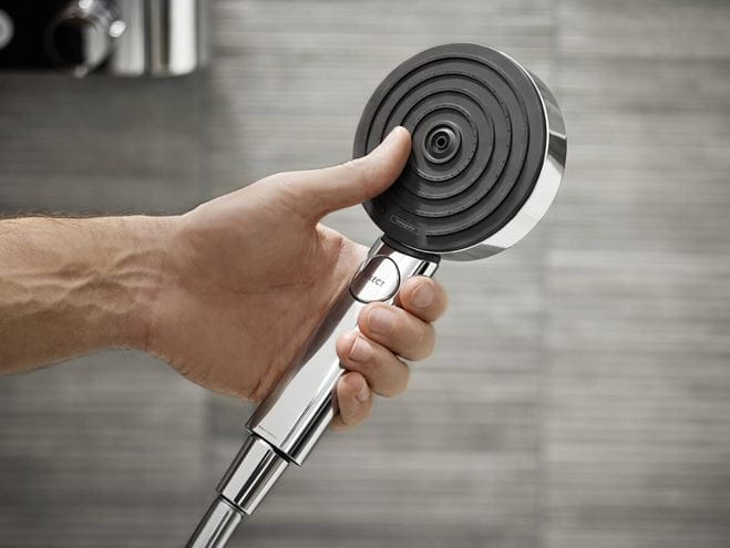 HANSGROHE PULSIFY SELECT S 3JET sprchová súprava 3-dielna, ručná sprcha pr. 105 mm, Relaxation 3 prúdy, tyč, hadica, matná čierna 24170670 Obrázek - fotka