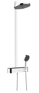 HANSGROHE PULSIFY S SHOWERPIPE 260 sprchový set s temostatickou batériou, horná sprcha, ručná sprcha s 3 prúdmi, tyč, hadica, chróm