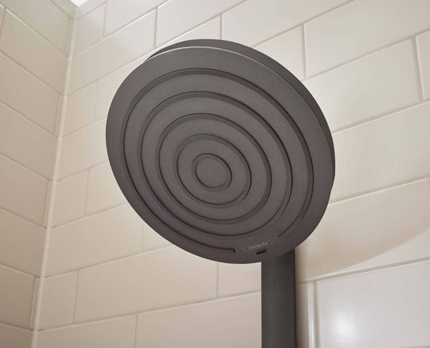 HANSGROHE PULSIFY S SHOWERPIPE 260 sprchový set s temostatickou batériou, horná sprcha, ručná sprcha s 3 prúdmi, tyč, hadica, matná čierna 24240670 Obrázek - fotka