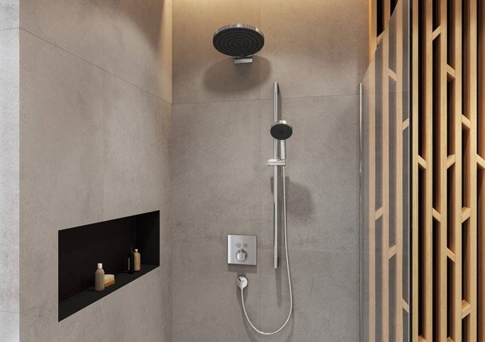 HANSGROHE PULSIFY sprchové rameno 151 mm, nástenné, chróm 24149000 Obrázek - fotka