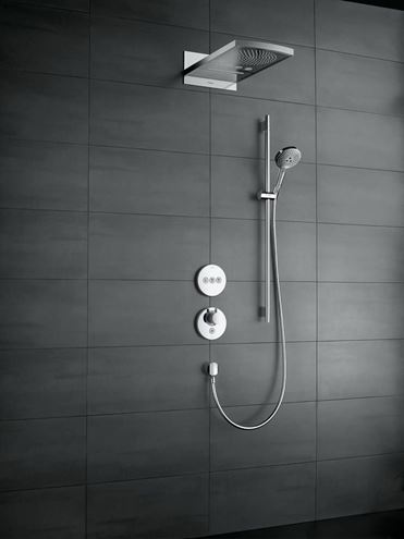 HANSGROHE SHOWER SELECT S podomietkový prepínací ventil, pre 3 spotrebiče, chróm 15745000 Obrázek - fotka