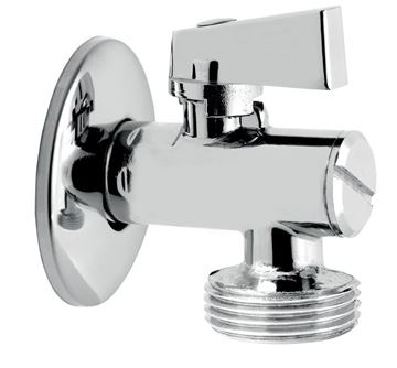 NOVASERVIS práčkový ventil 1/2"x3/4", chróm