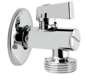 NOVASERVIS práčkový ventil 1/2"x3/4", chróm