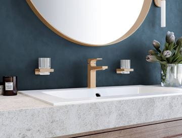 HANSGROHE METROPOL umývadlová stojanková batéria, s odtokovou súpravou, EcoSmart, chróm 32507000 Obrázek - fotka