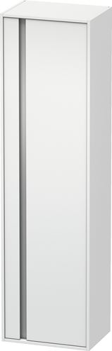 DURAVIT KETHO vysoká skrinka 50x36x180 cm, 1 dvierka, pánty vpravo, matná biela KT1265R1818 Obrázek - Hlavní obrázek
