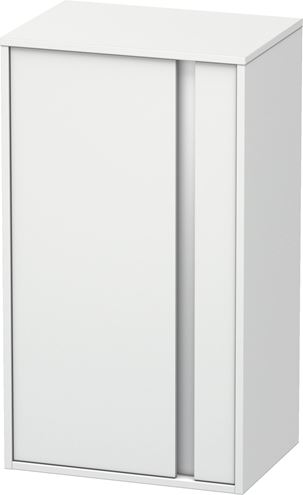 DURAVIT KETHO nízka skrinka 50x36x88 cm, 1 dvierka, pánty vľavo, matná biela KT1266L1818 Obrázek - Hlavní obrázek