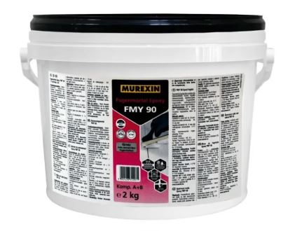 MUREXIN EPOXY FMY 90 škárovacia malta 2kg, dvojzložková, vodotesná, silbergrau 30512 Obrázek - Hlavní obrázek