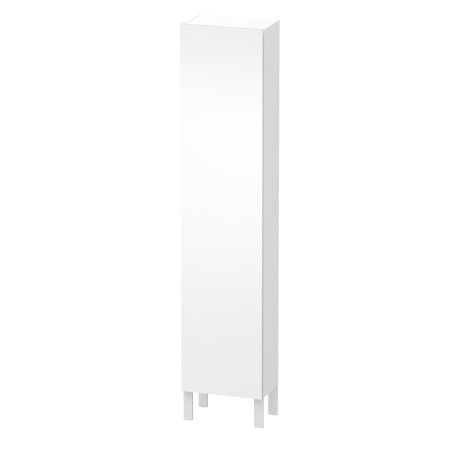 DURAVIT L-CUBE vysoká skrinka 40x24,3x176 cm, 1 dvierka, pánty vpravo, Push-open, lesklá biela LC1170R2222 Obrázek - Hlavní obrázek