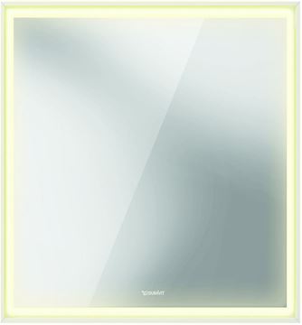 DURAVIT L-CUBE zrkadlo 65x70 cm, s osvetlením, so senzorom, s reguláciou stmievania LC7380000000000 Obrázek - fotka