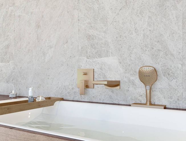 HANSGROHE METROPOL vaňová podomietková batéria, s prepínačom, matná biela 32545700 Obrázek - fotka