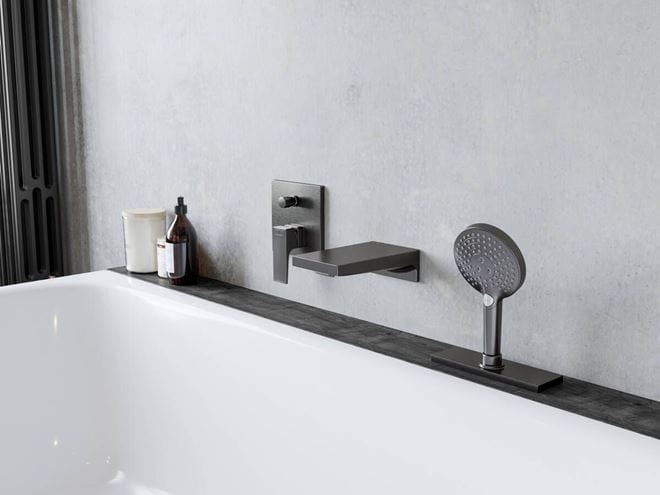 HANSGROHE METROPOL vaňová podomietková batéria, s prepínačom, matná biela 32545700 Obrázek - fotka
