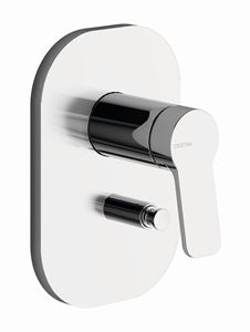 CRISTINA ELEVATION vaňová podomietková batéria, s prepínačom, chrome