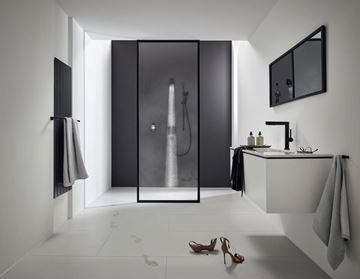 HANSGROHE PULSIFY S 105 1JET horná sprcha pr. 105 mm, EcoSmart+, matná čierna 24132670 Obrázek - fotka