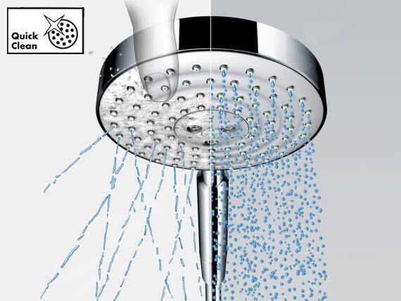 HANSGROHE PULSIFY S horná sprcha 260mm, 2 prúdy, s nástenným pripojením, EcoSmart, matná čierna 24151670 Obrázek - fotka