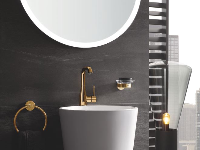 GROHE ESSENTIALS mydlenka bez držiaka, sklo 40368001 Obrázek - fotka
