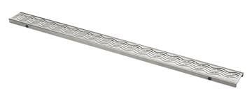 CONCEPT 50 perforovaný rošt WATER 778 mm, kartáčovaná nerez oceľ