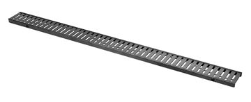 CONCEPT 50 perforovaný rošt WAVE 878 mm, čierna