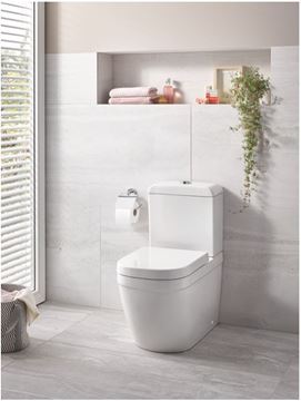 GROHE EURO CERAMIC WC kombi nádržka, spodný prívod vody, 2 množstvo splachovania, alpská biela 39332000 Obrázek - fotka