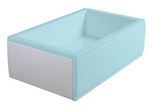 POLYSAN DEEP PLAIN bočný panel k vaničkám 760x360mm, biela