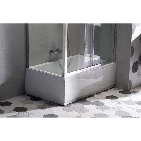 POLYSAN DEEP PLAIN bočný panel k sprchovej vaničke 76x36 cm  89746 Obrázek - fotka